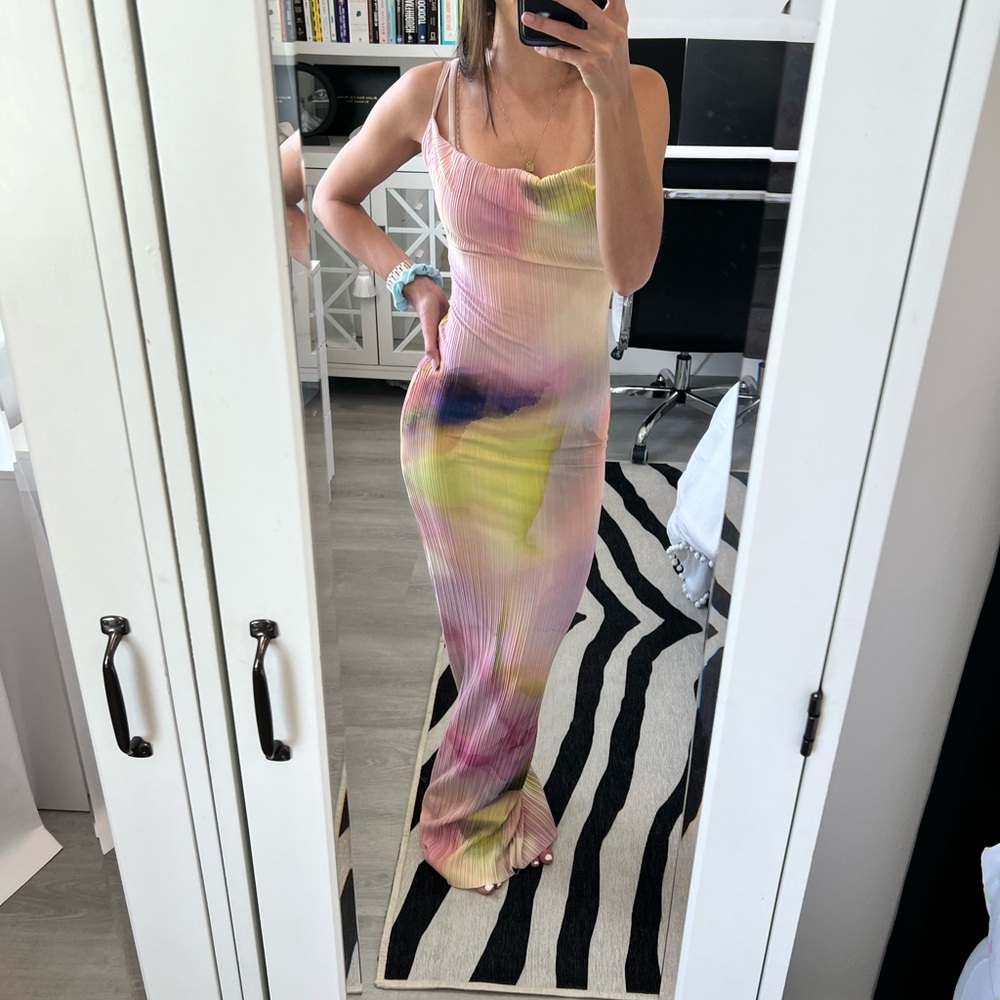 PrettyLittleThing Multicolor Maxi Dress